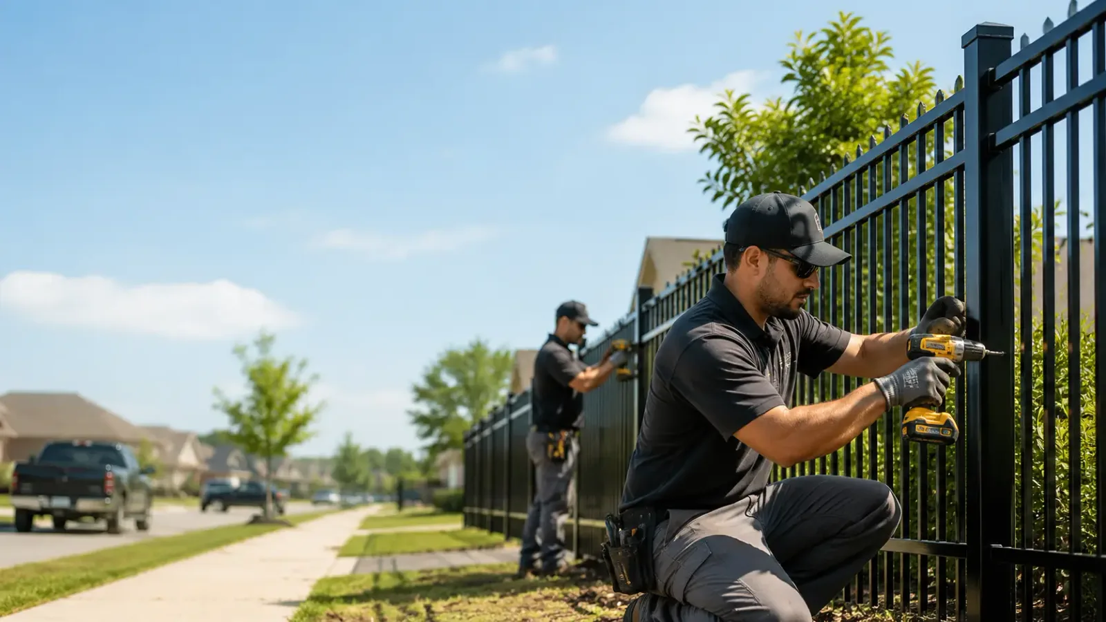 Metal Fence Installation in Branford, FL